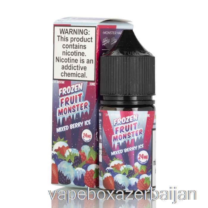 Vape Azerbaijan ICE Mixed Berry - Frozen Fruit Monster Salts - 30mL 24mg